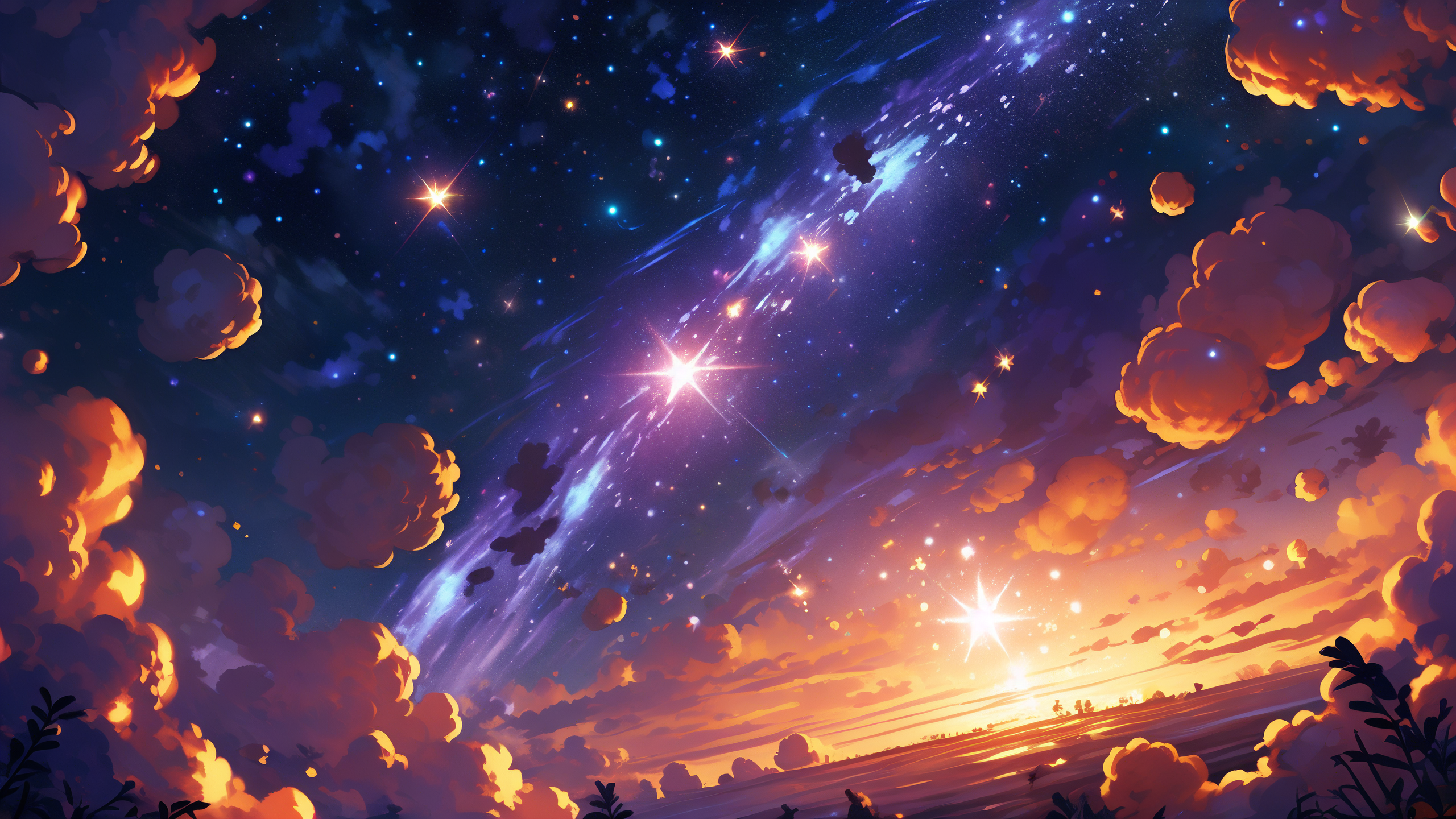 夜空璀璨之际，足球盛宴星光熠熠
